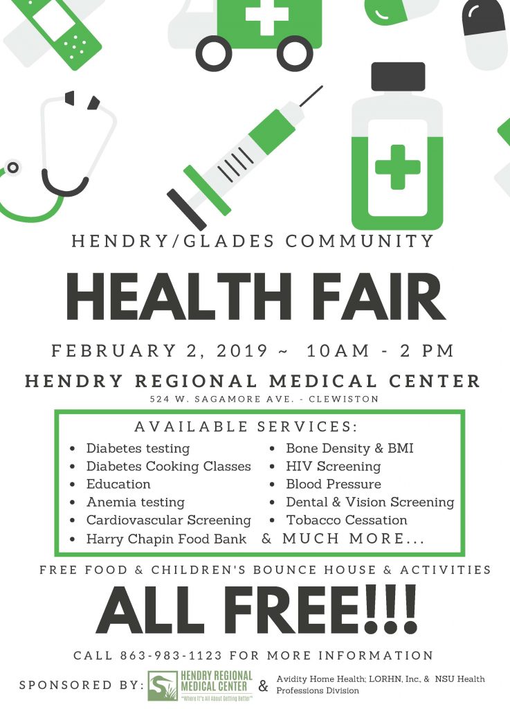 Hendry Glades Health Fair