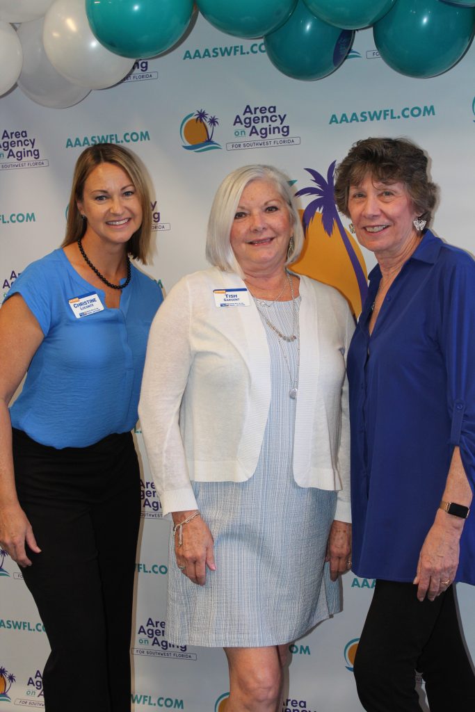 Christine LoConte, Volunteer Center Manager, United Way of Lee, Hendry and Glades Counties; Tish Sargent, Donor Engagement Specialist, United Way of Lee, Hendry and Glades Counties; Marcia Turner, Vice President – Community Engagement and Major Gifts, United Way of Lee, Hendry and Glades Counties